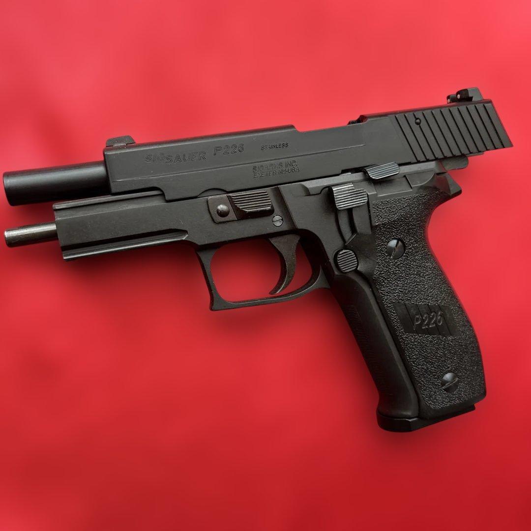 タナカ　SIG SAUER P226レイル　HW 訳ありガスブローバックガン