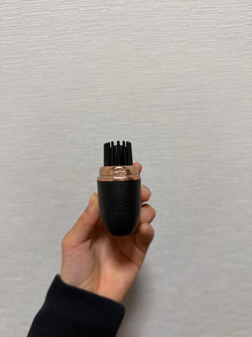 ブラックブラシヘアアイロン