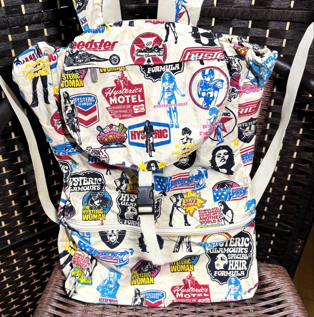 激レア商品　ヒステリックグラマー 総柄　リュック　バックパック