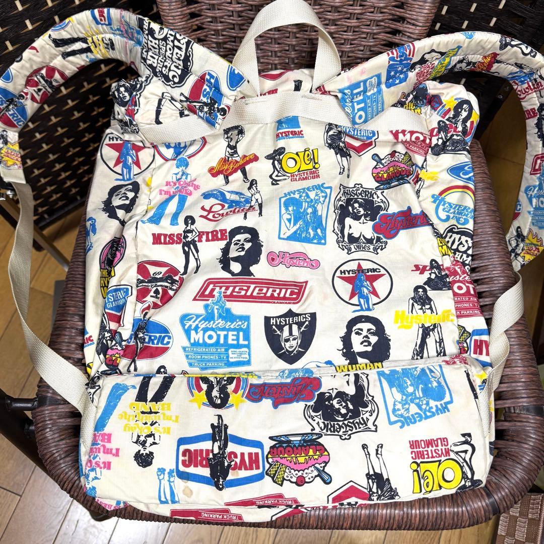 激レア商品　ヒステリックグラマー 総柄　リュック　バックパック