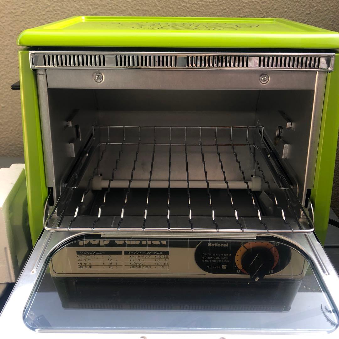 新品未使用　National ビッグオーブントースター　NT-6065　レトロ