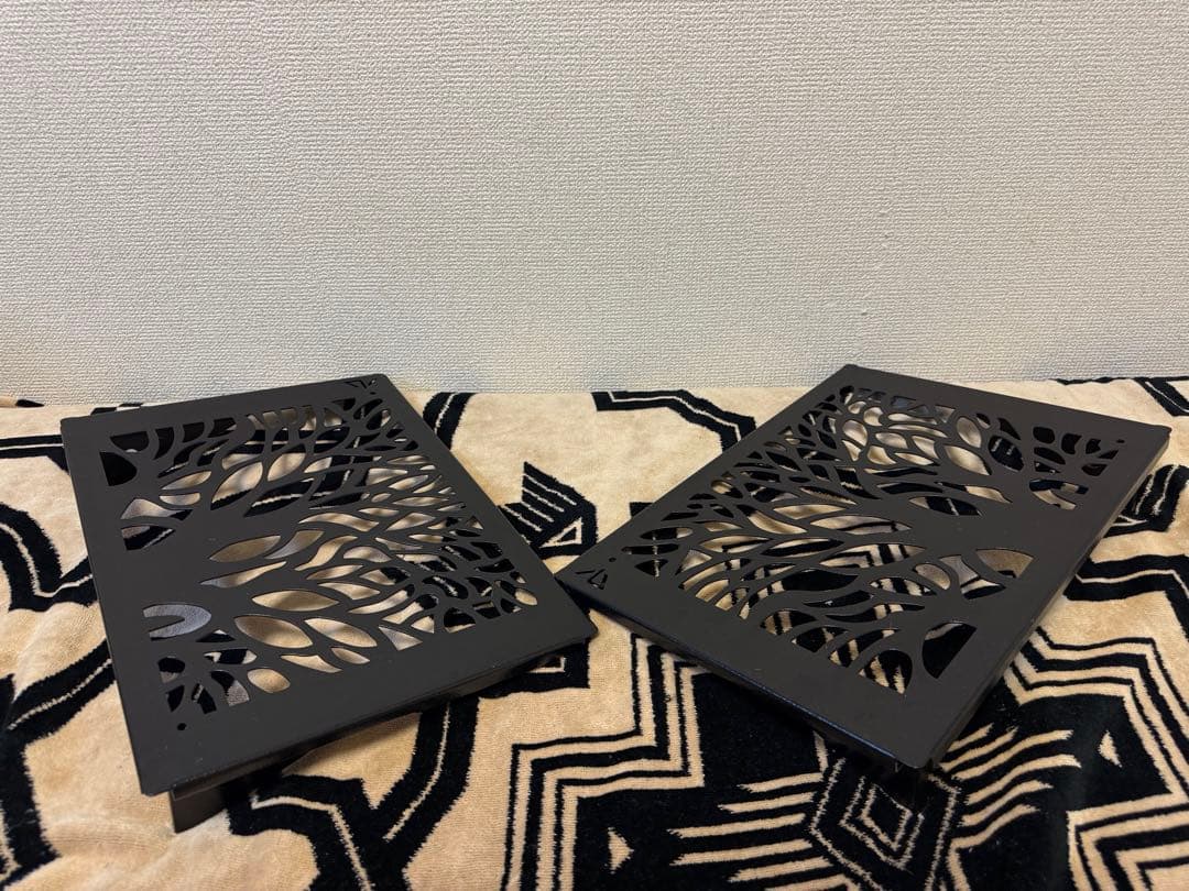 未使用品！BlackDesign アイアンプレート2枚セット