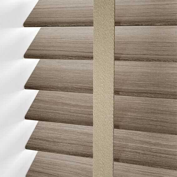 未使用ウッドブラインドアッシュブラウングレー105.5×102.8