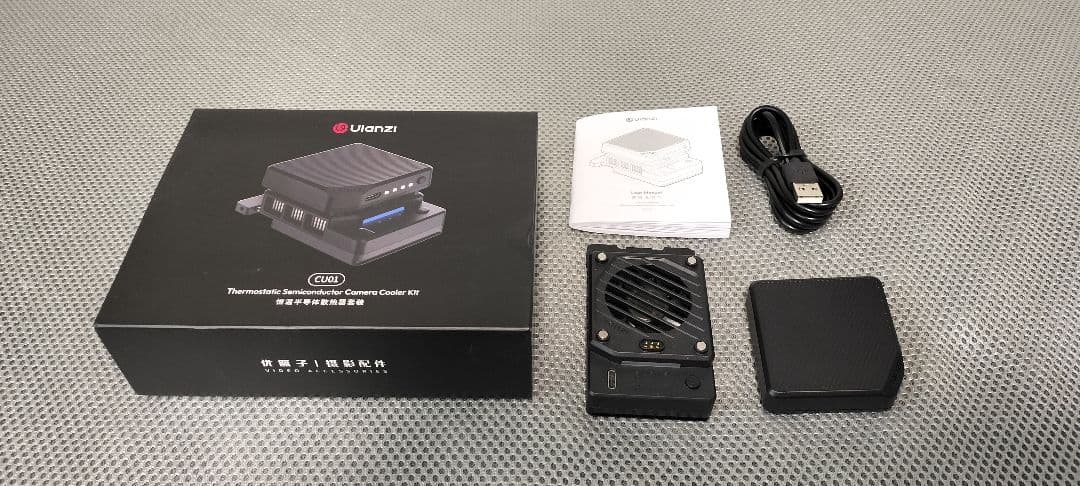 Ulanzi-CU01 カメラ 冷却ファン