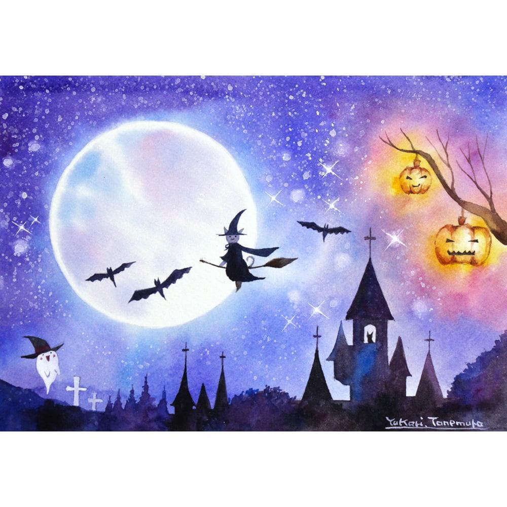 BLUEMOさま専用（原画）海の側の花咲く家 ＃3　ほか　2点おまとめ