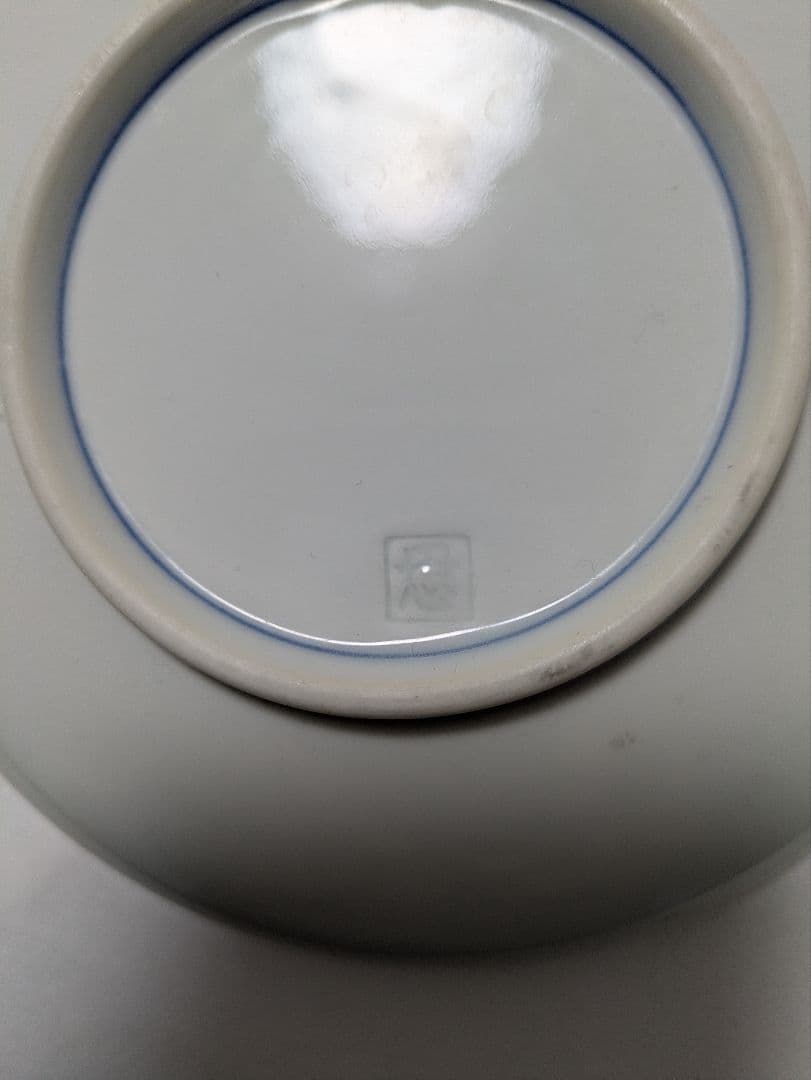 波佐見焼、丹心窯、フリーカップ、カップ＆ソーサー、水晶彫、青海波、箱無