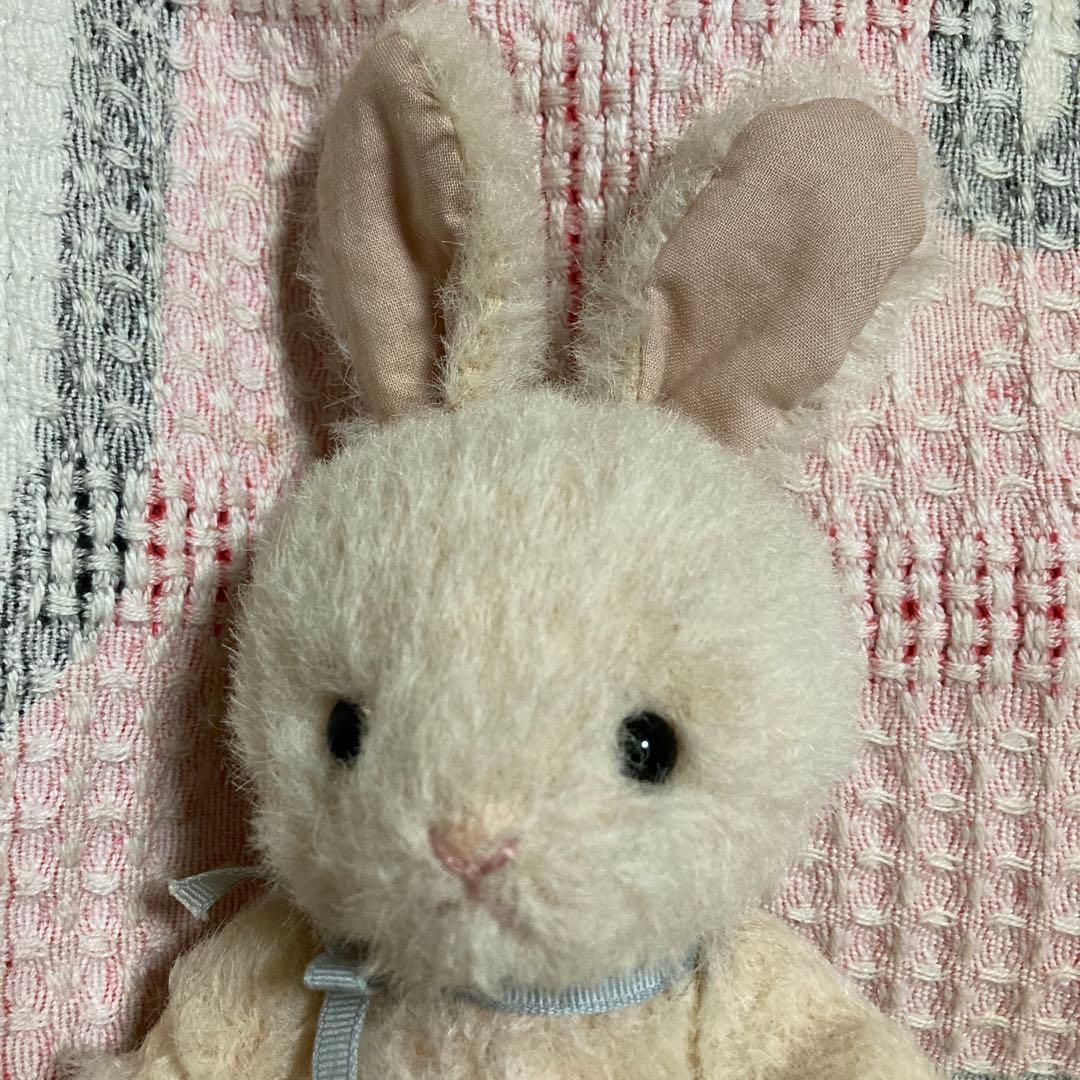 テディベア作家　作家名不明　ウサギ　ぬいぐるみ　中古品