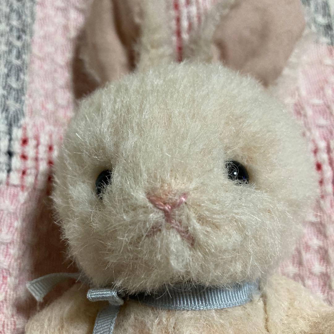 テディベア作家　作家名不明　ウサギ　ぬいぐるみ　中古品