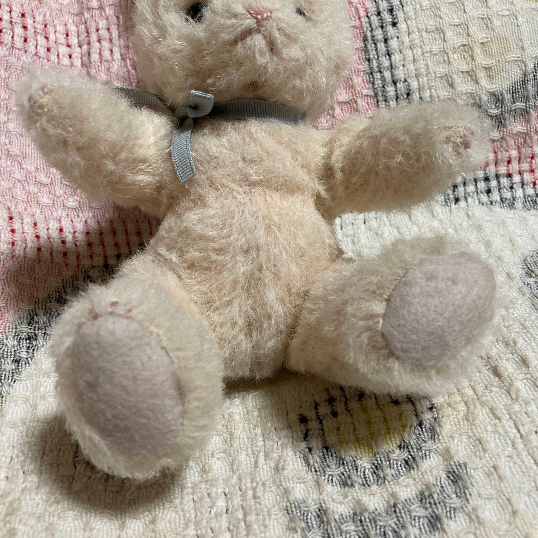 テディベア作家　作家名不明　ウサギ　ぬいぐるみ　中古品
