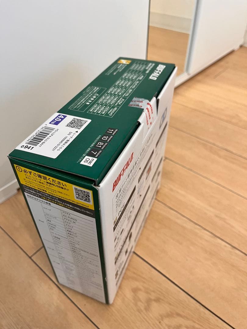 BUFFALO HD-LDF4.0U3-BAY 4TB 外付けハードディスク