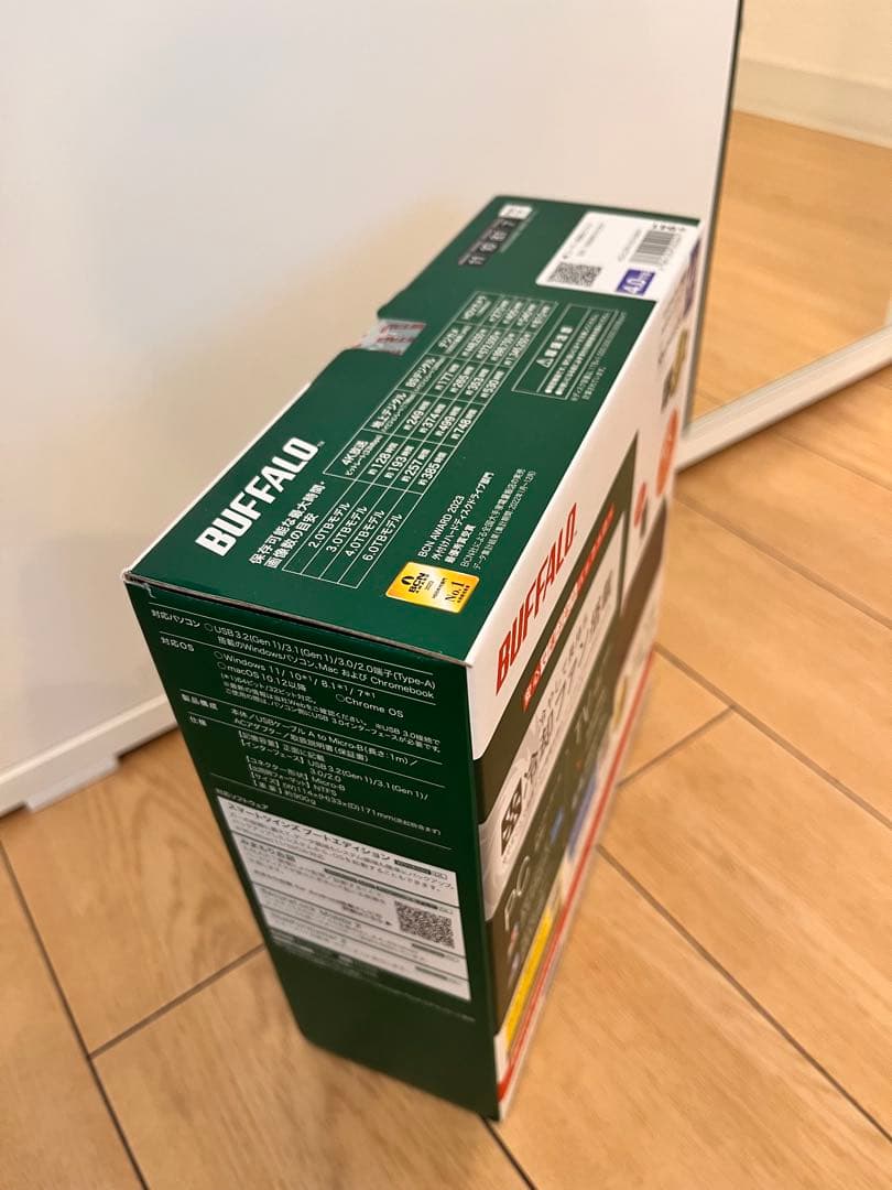 BUFFALO HD-LDF4.0U3-BAY 4TB 外付けハードディスク