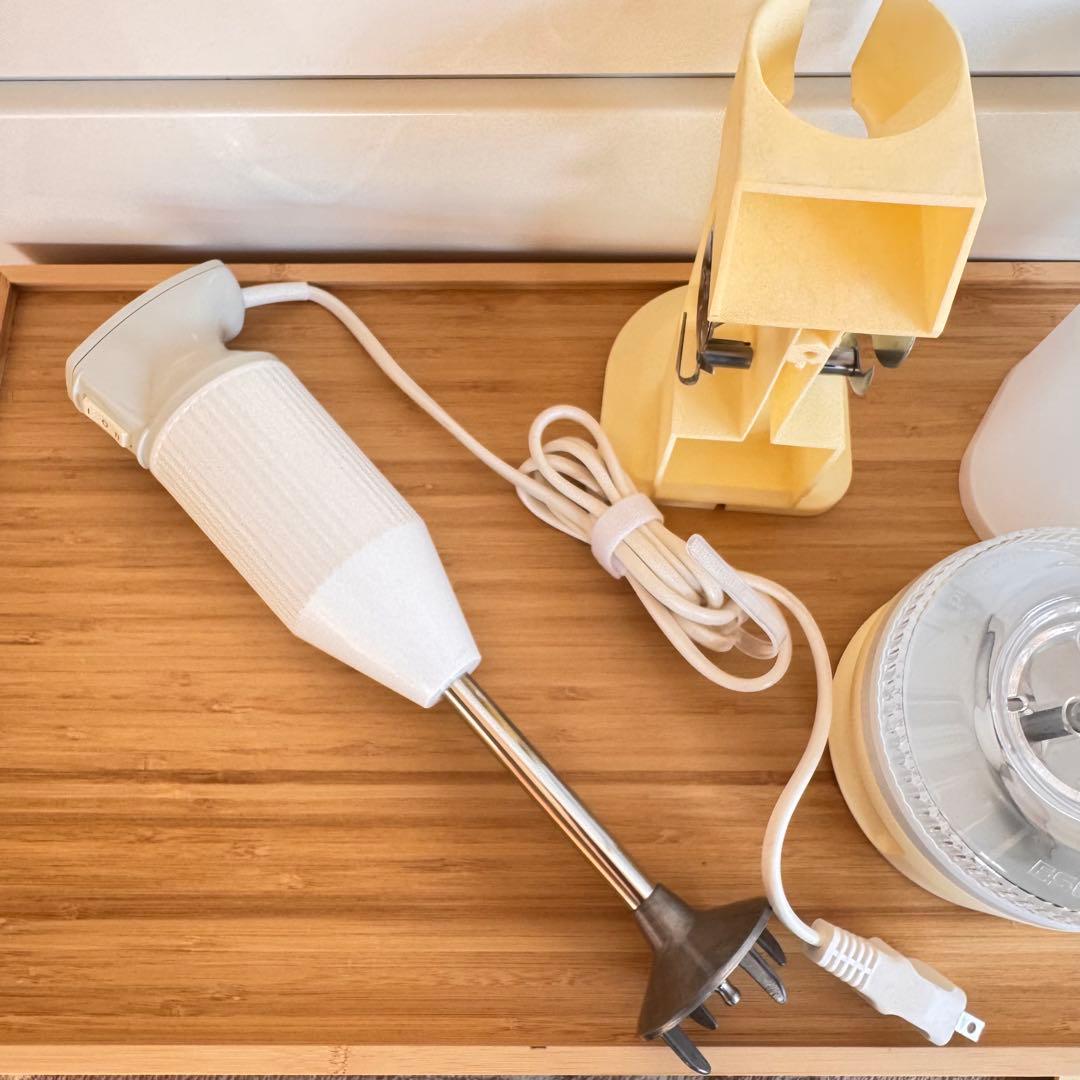 【希少・旧品】bamixバーミックス ハンドブレンダー 133／チェリーテラス