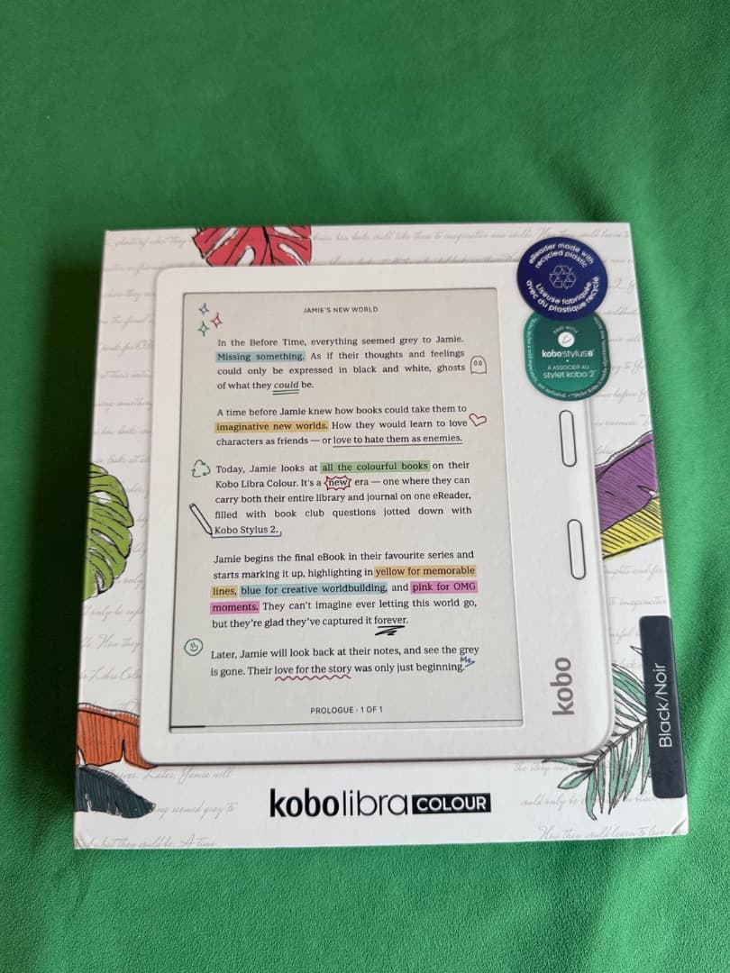 Kobo Libra 2 Colour タブレット + ケース & ペン