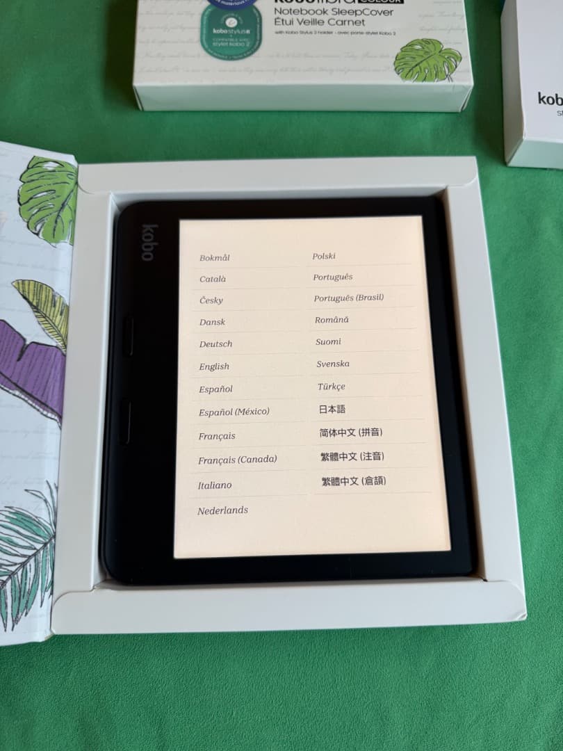 Kobo Libra 2 Colour タブレット + ケース & ペン