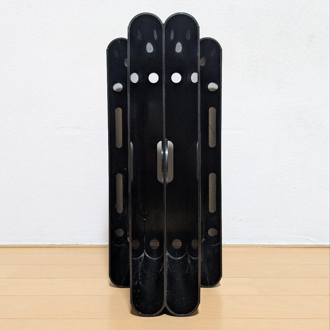 希少 Kartell カルテル ポルタリビステ マガジンラック ブラック 2