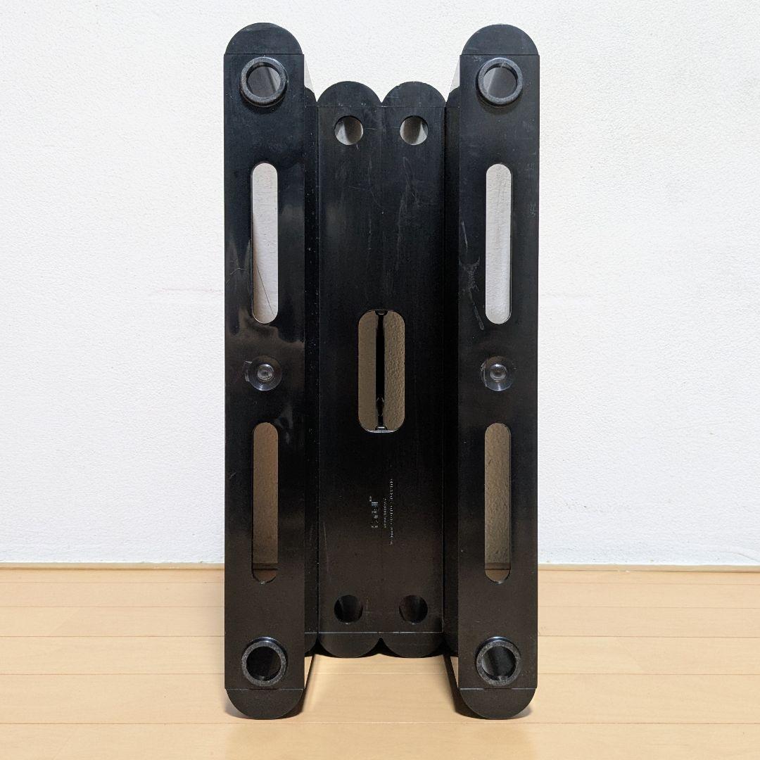 希少 Kartell カルテル ポルタリビステ マガジンラック ブラック 2