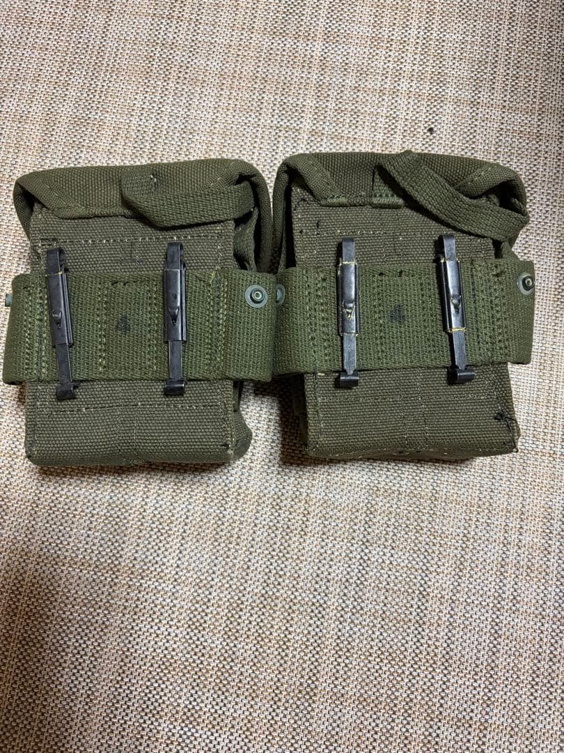 US オリーブドラブ ポーチ 2個セット