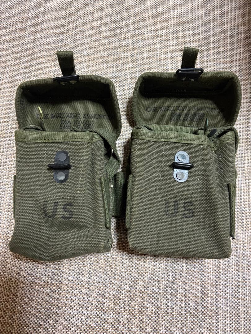 US オリーブドラブ ポーチ 2個セット