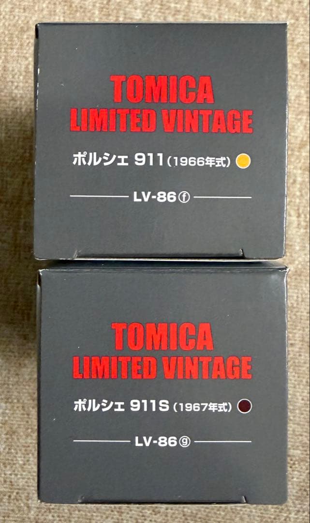 トミカリミテッドヴィンテージ　 ポルシェ 911 & 911S セット