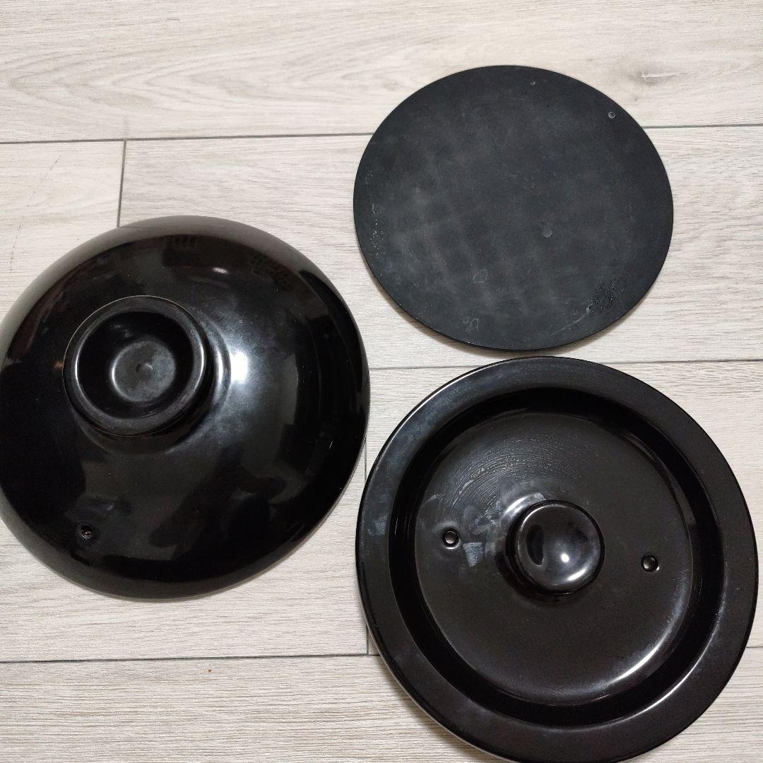 売り切り希望【土鍋無し】蓋、中蓋あり　長谷園xsiroca かまどさん