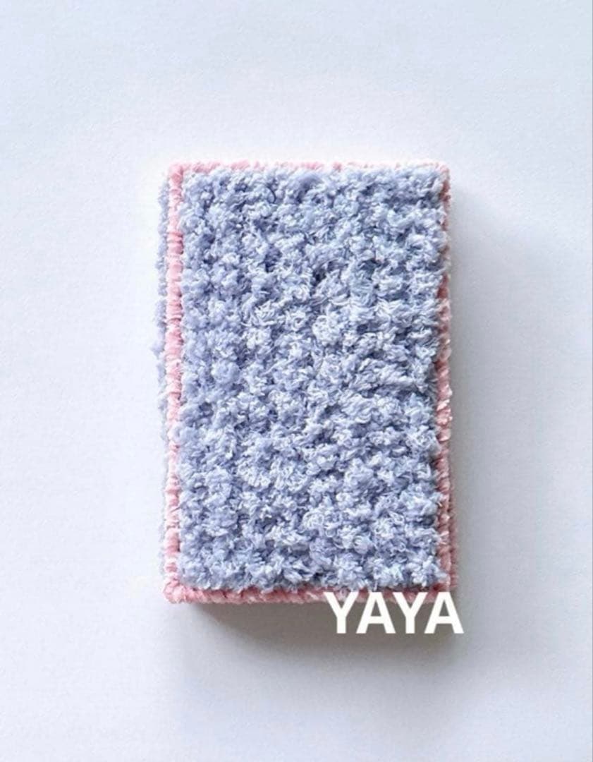 毛糸　バインダーカバー　オーダーページ　A6 saving challenge