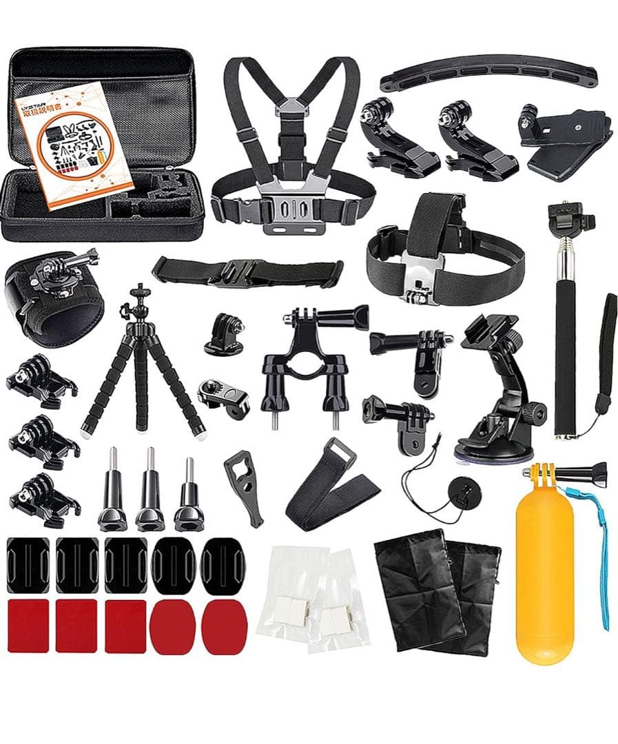 DBPOWER EX5000 カメラ　アクションカメラ　アクセサリーセット