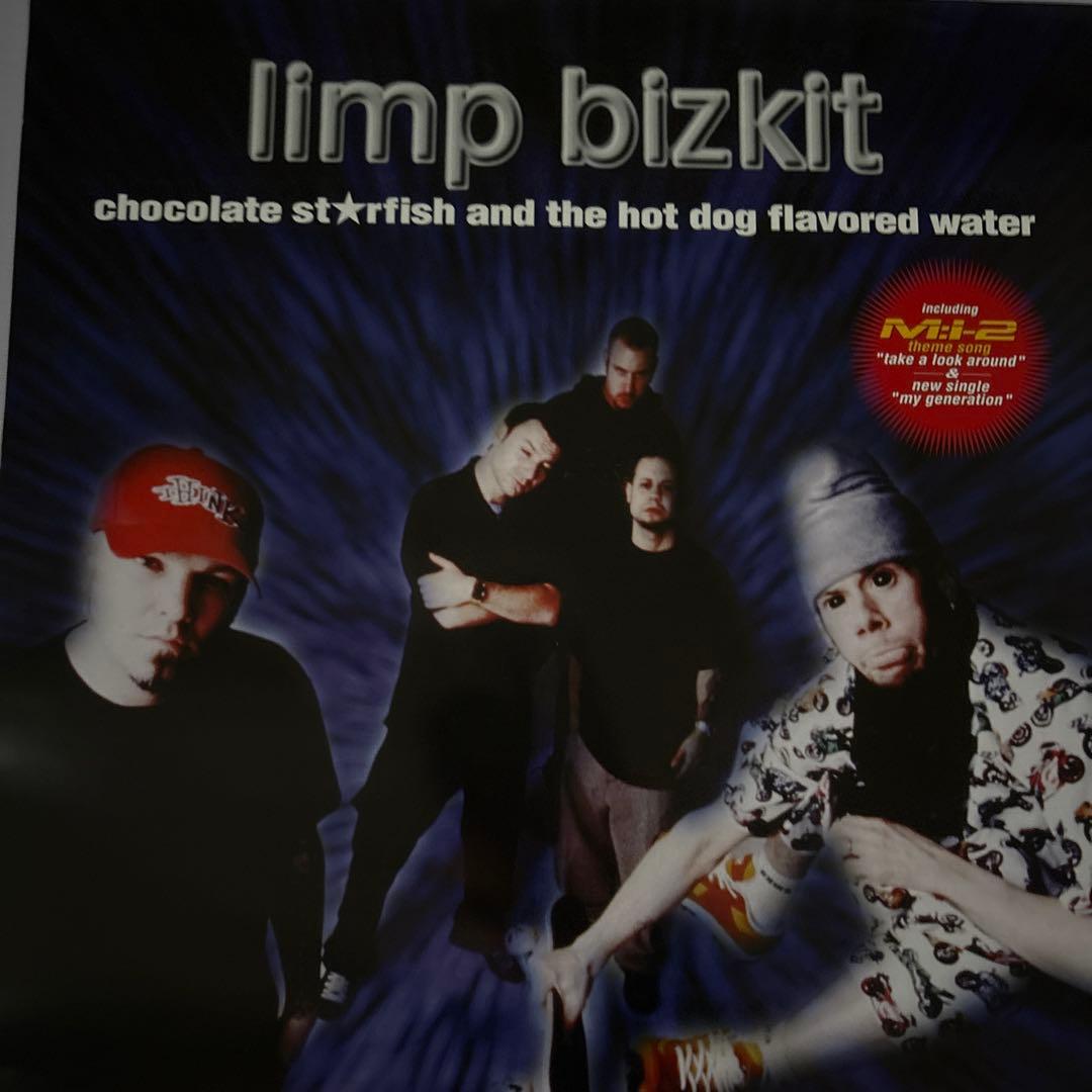 limp bizkit アルバム告知ポスター