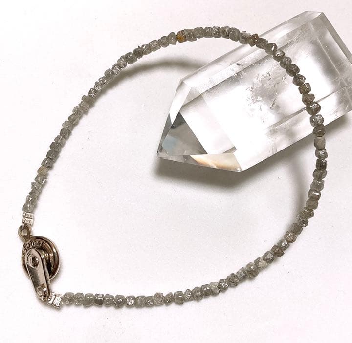 C551. シルバーダイヤモンド(BOXカット) ブレスレット