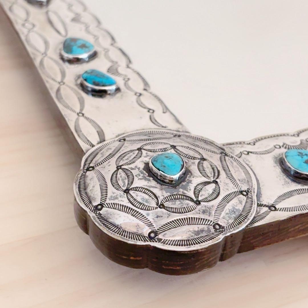 ラルフローレン ターコイズ デコレーション ミラー ヴィンテージコレクション