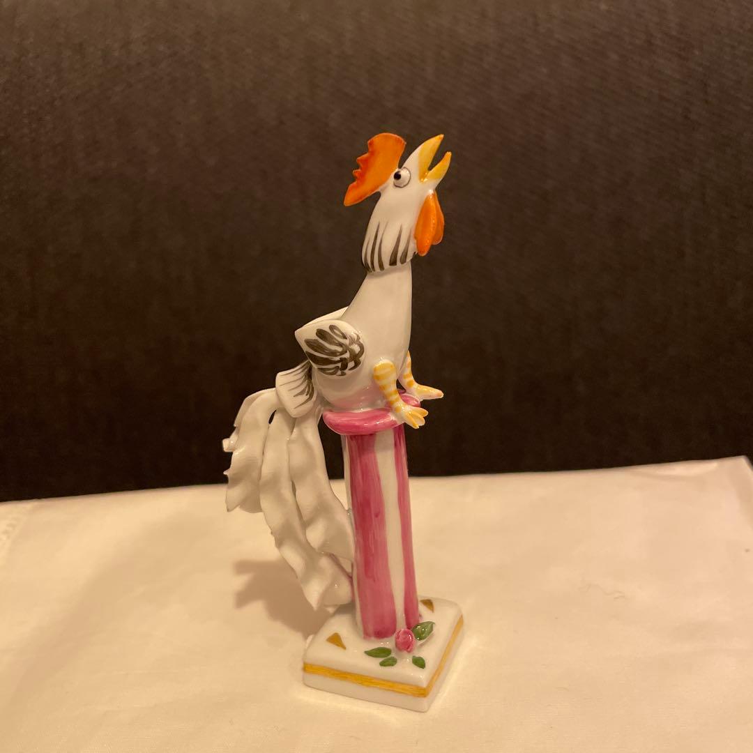 マイセン置物⭐︎酉フィギュア干支シリーズ手びねりMeissen 美品