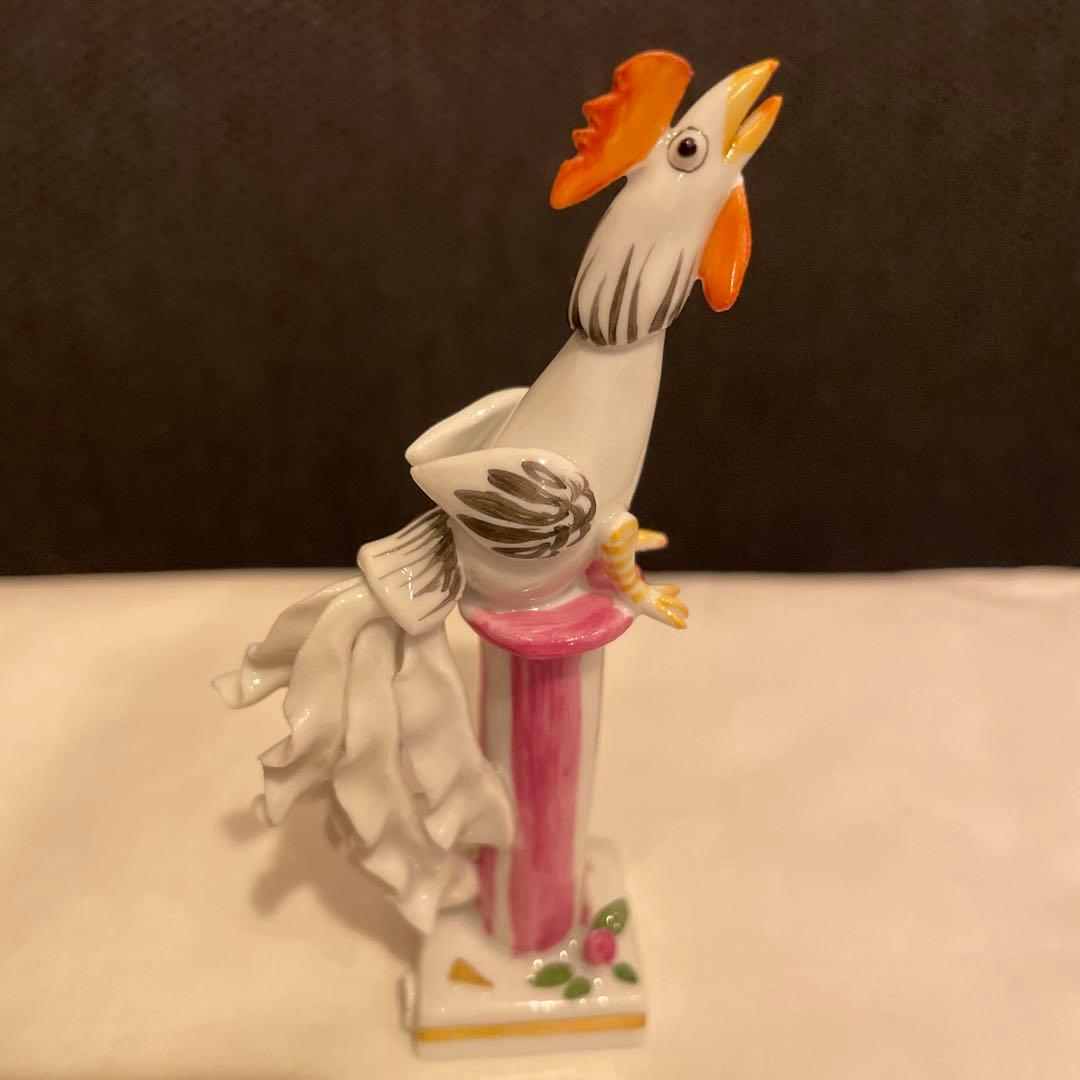 マイセン置物⭐︎酉フィギュア干支シリーズ手びねりMeissen 美品