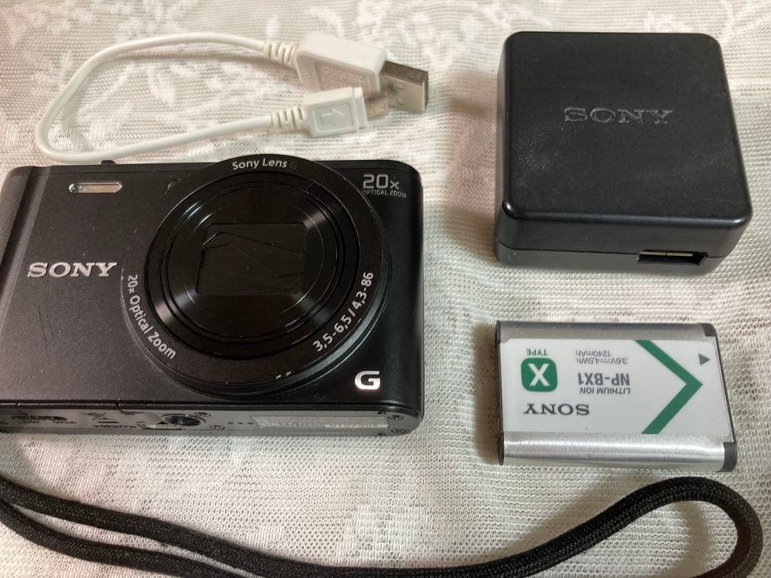 美品　動作確認済SONY DSC-WX350 コンパクトデジタルカメラ