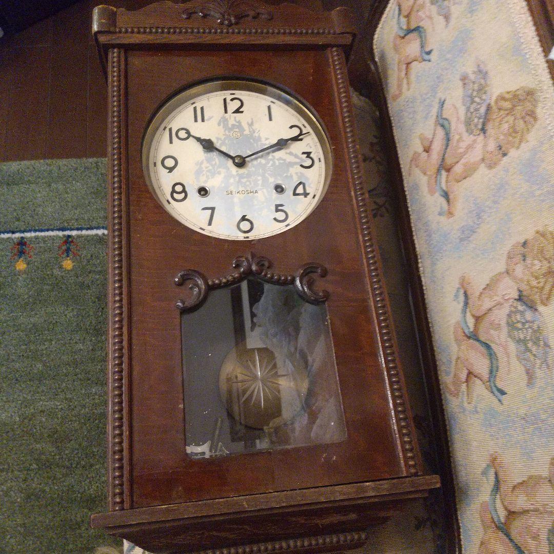 SEIKO社　 ANTIQUE 振り子時計 手巻き