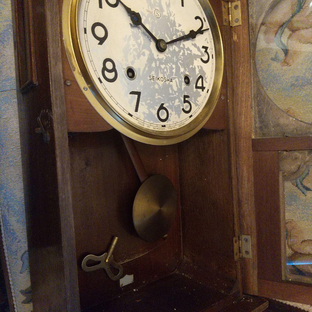 SEIKO社　 ANTIQUE 振り子時計 手巻き