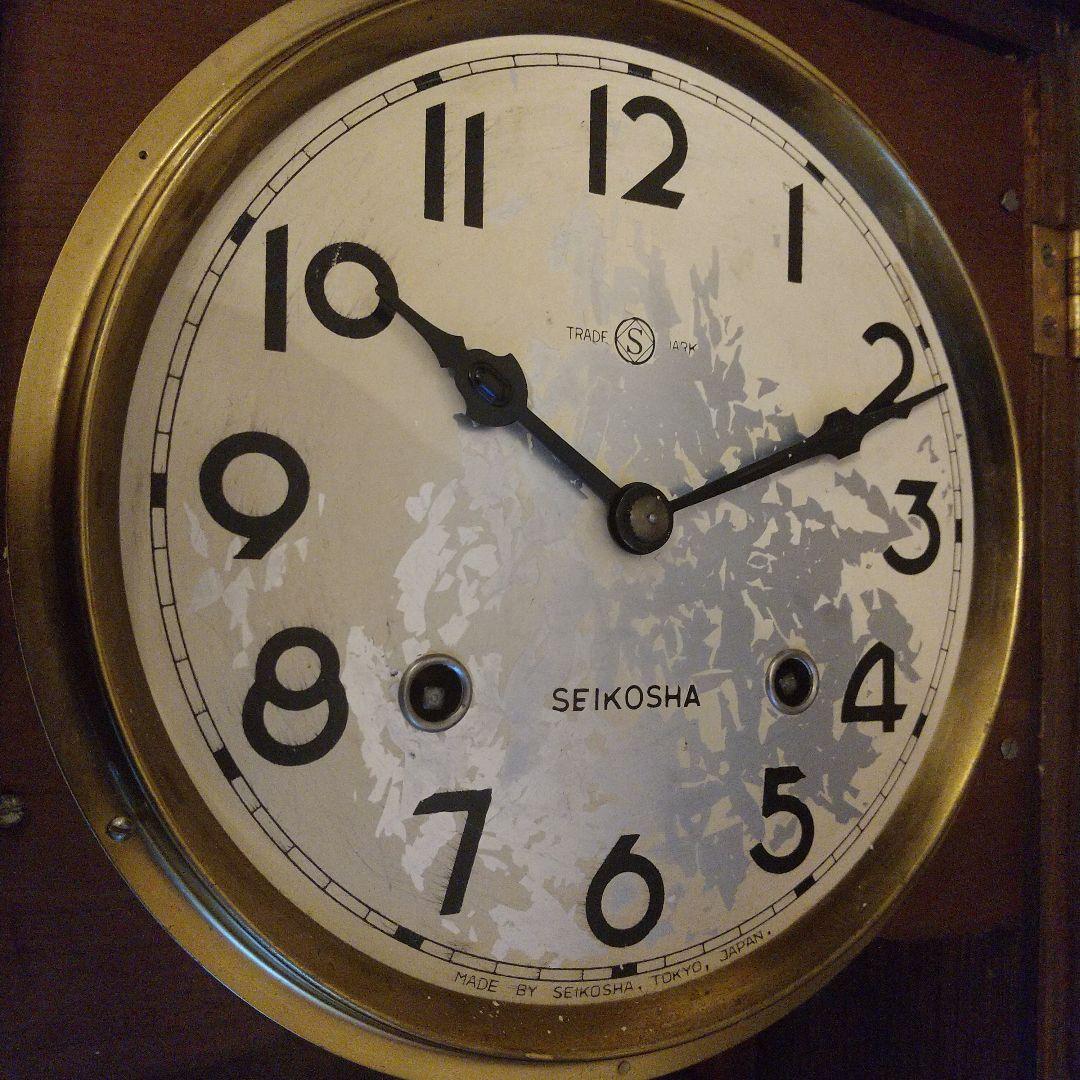 SEIKO社　 ANTIQUE 振り子時計 手巻き