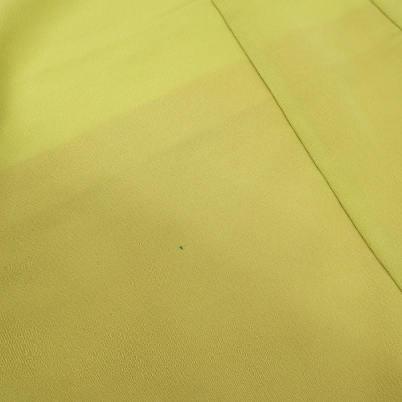 てるてる　お子様着物　毬ウサギ 黄緑色 化繊＋作り帯4点セット 11RG3