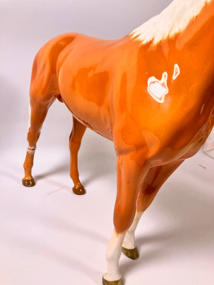 BESWICK 馬　置物