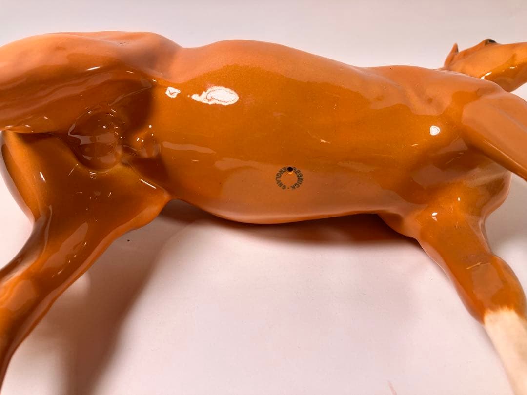 BESWICK 馬　置物