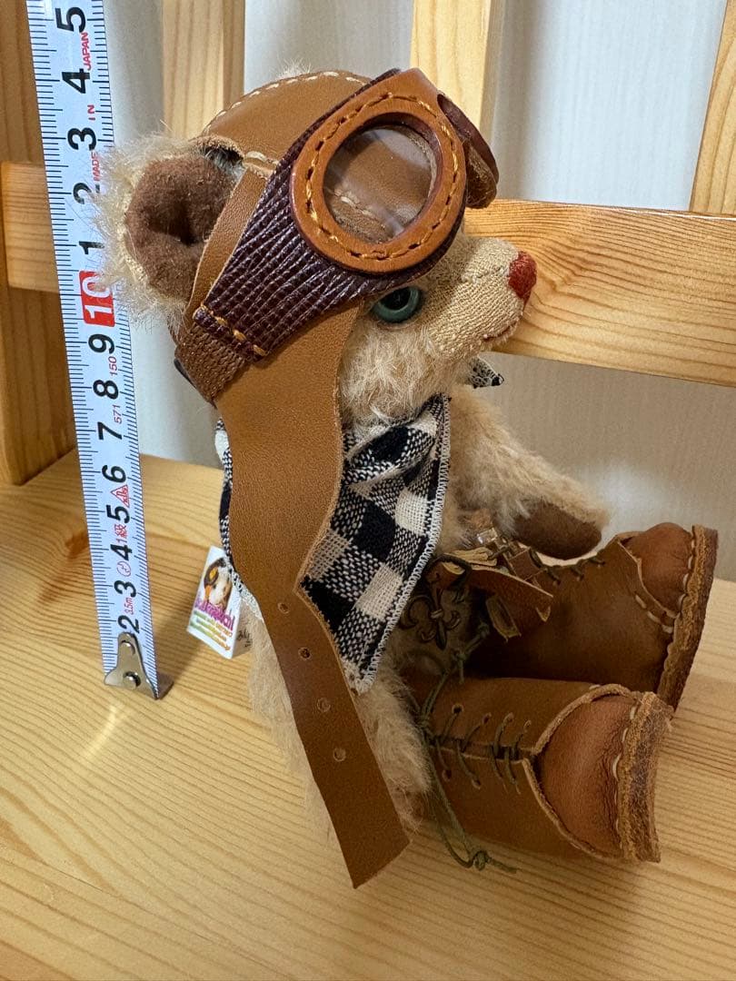 くまきちくまこ テディベア ハンドメイド ぬいぐるみ 作家 ライダー くま