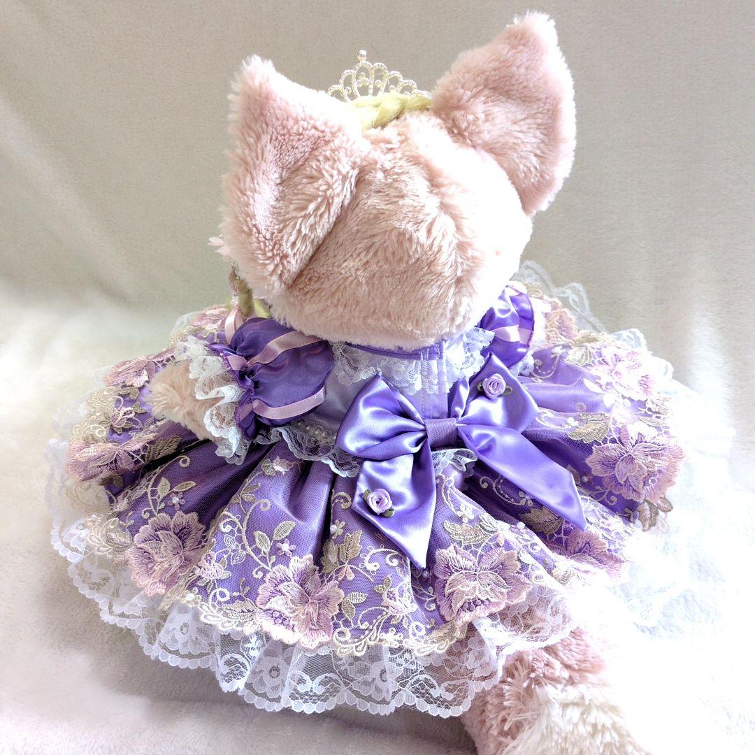 リーナベルコスチューム　1388 Sサイズ用　ピンクお花のパープルコスチューム