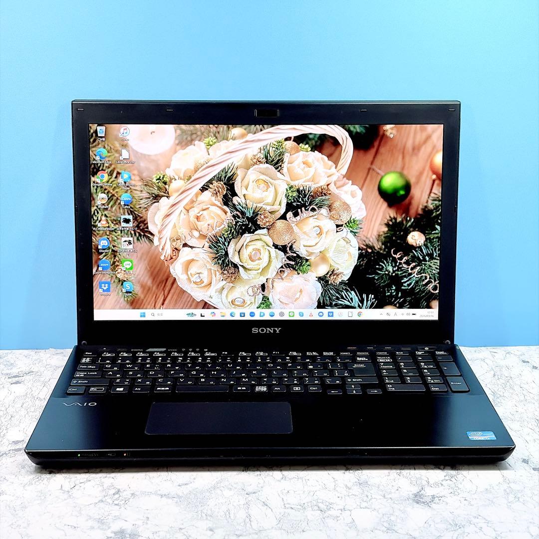 Win11✨ブルーレイ✨i7✨カメラ✨フルHD✨オフィス✨VAIOノートパソコン