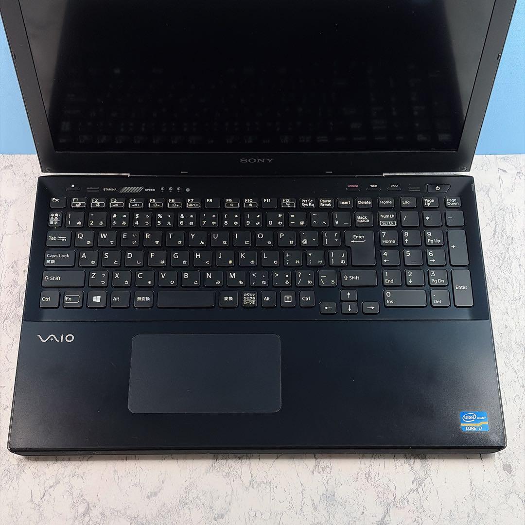 Win11✨ブルーレイ✨i7✨カメラ✨フルHD✨オフィス✨VAIOノートパソコン