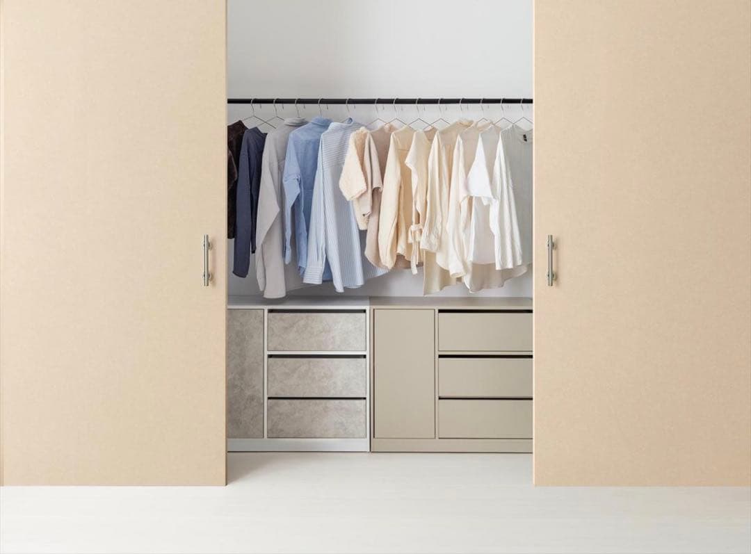 【幅80cm】Sharon キャスター付きコンパクトキャビネット