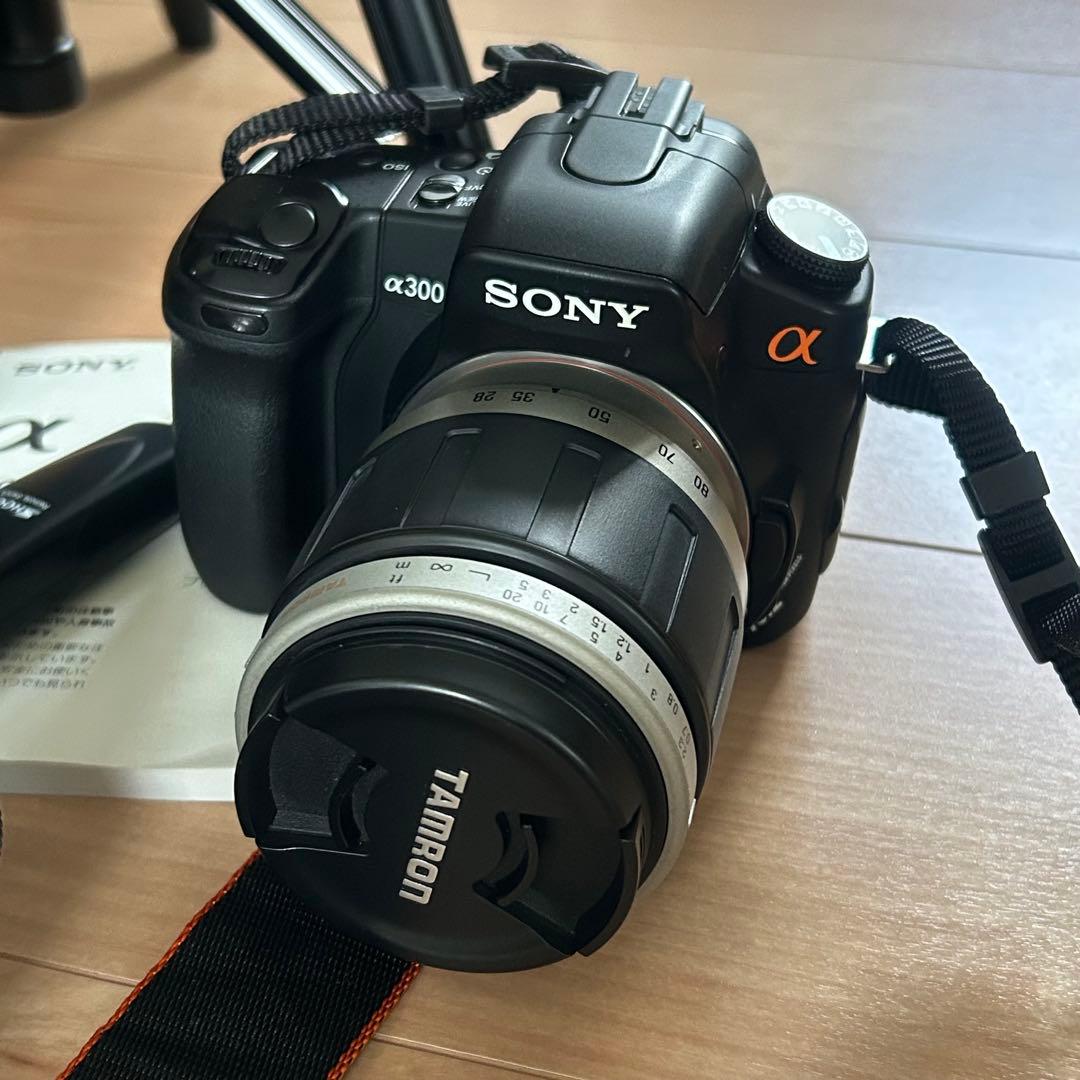 転居の為21日迄の出品‼️SONY α300 デジタル一眼レフカメラ他付属品