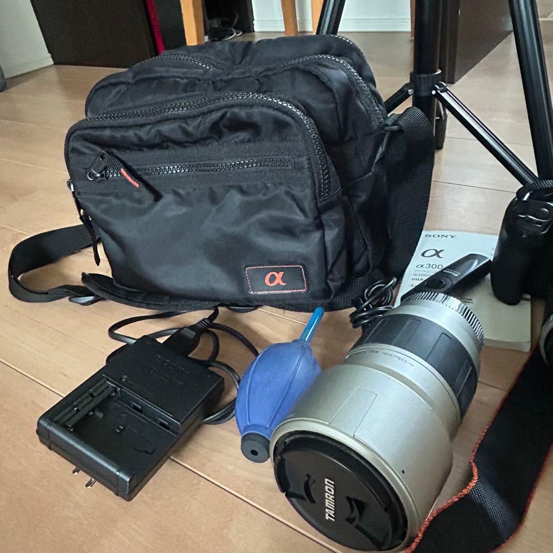 転居の為21日迄の出品‼️SONY α300 デジタル一眼レフカメラ他付属品