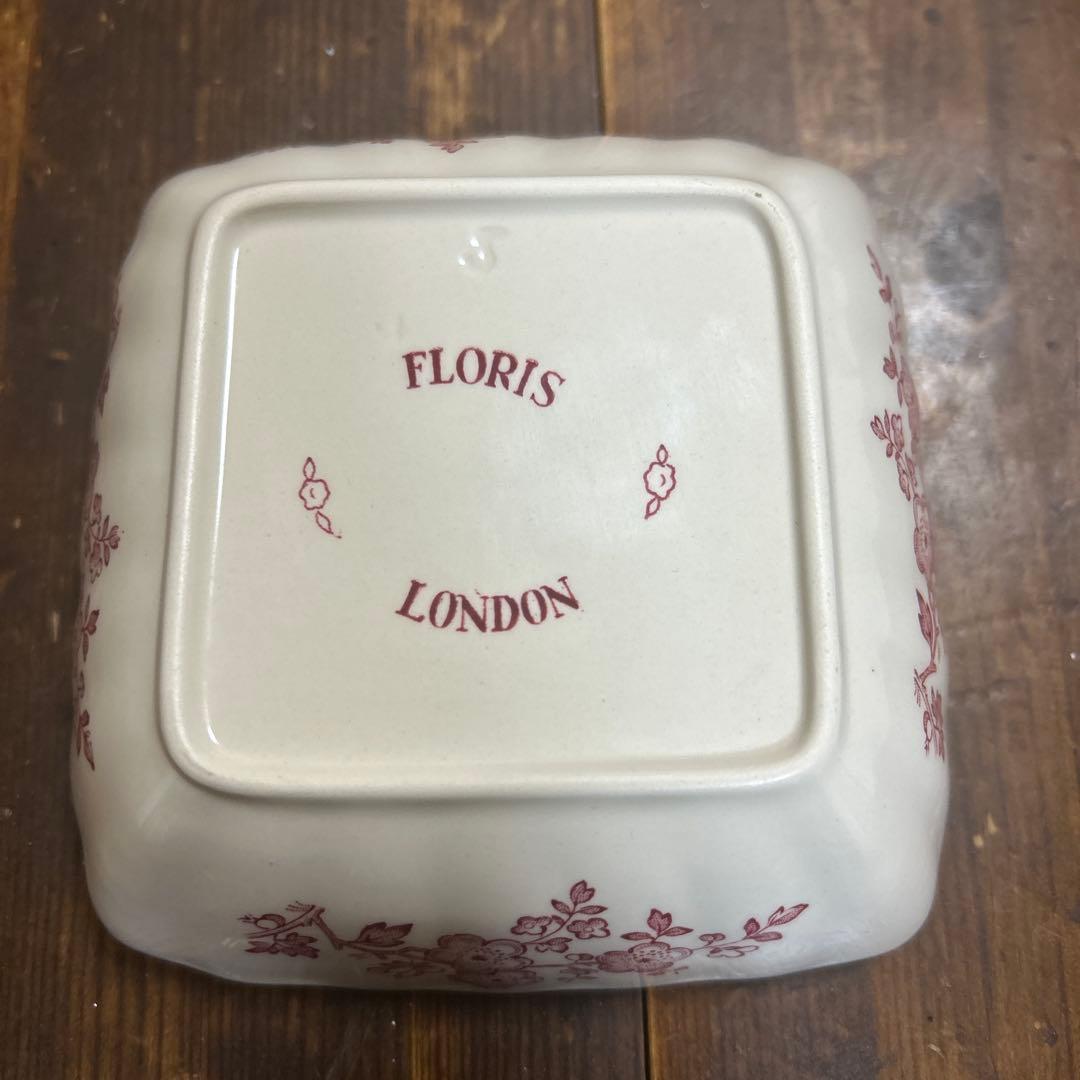 FLORIS LONDON ポプリディッシュ　スクエアボウル