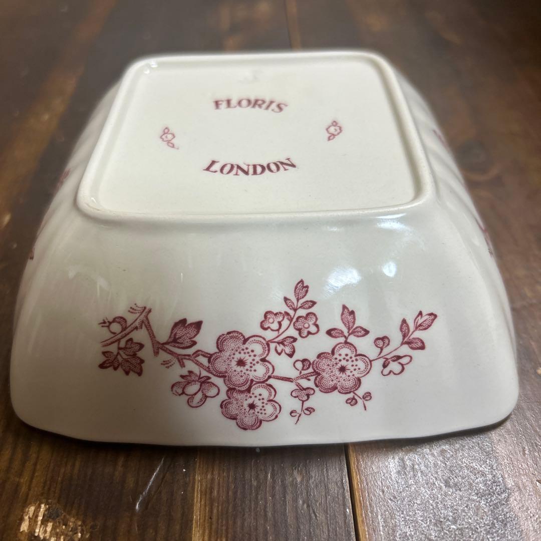 FLORIS LONDON ポプリディッシュ　スクエアボウル