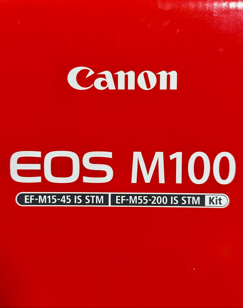 Canon EOS M100 ダブルズームキット ミラーレス一眼 ブラック