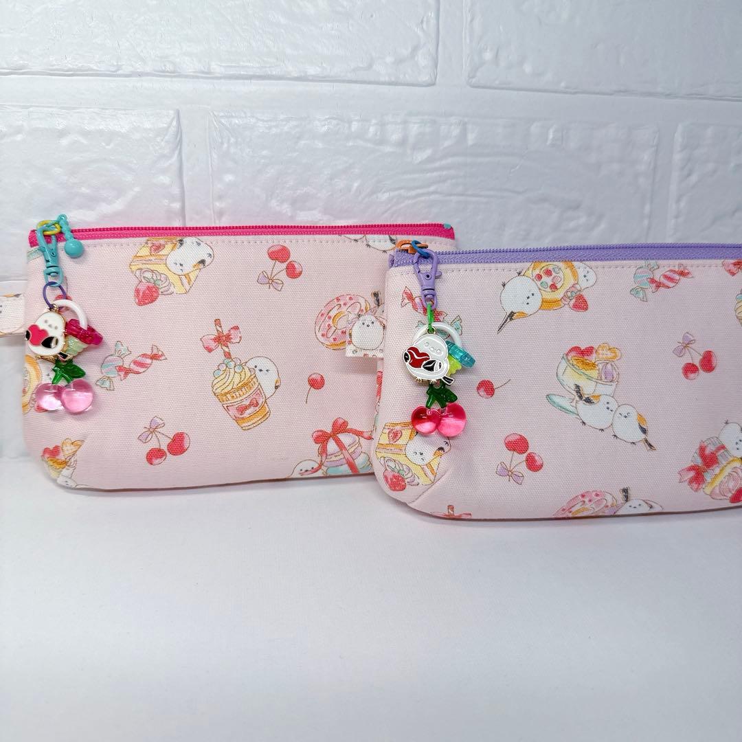 ♡ヒノエとつくねのママ様 オーダー品♡ポーチ♡キーホルダー チャーム♡