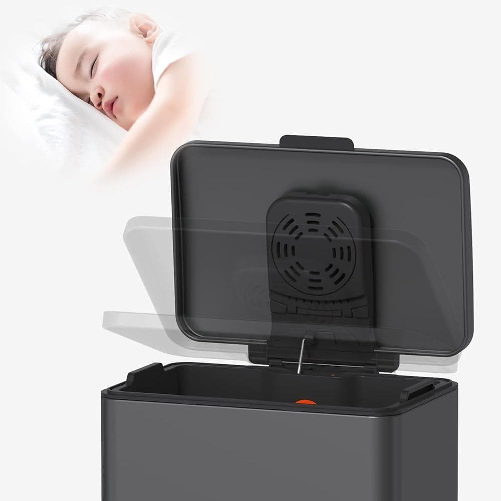 Mbillion ゴミ箱 おしゃれ ふた付き ステンレス 40リットル